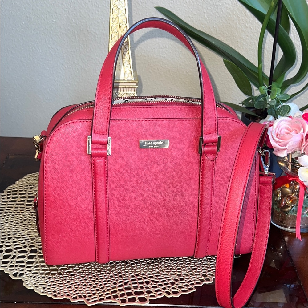 Kate Spade ♠️ Red Satchel